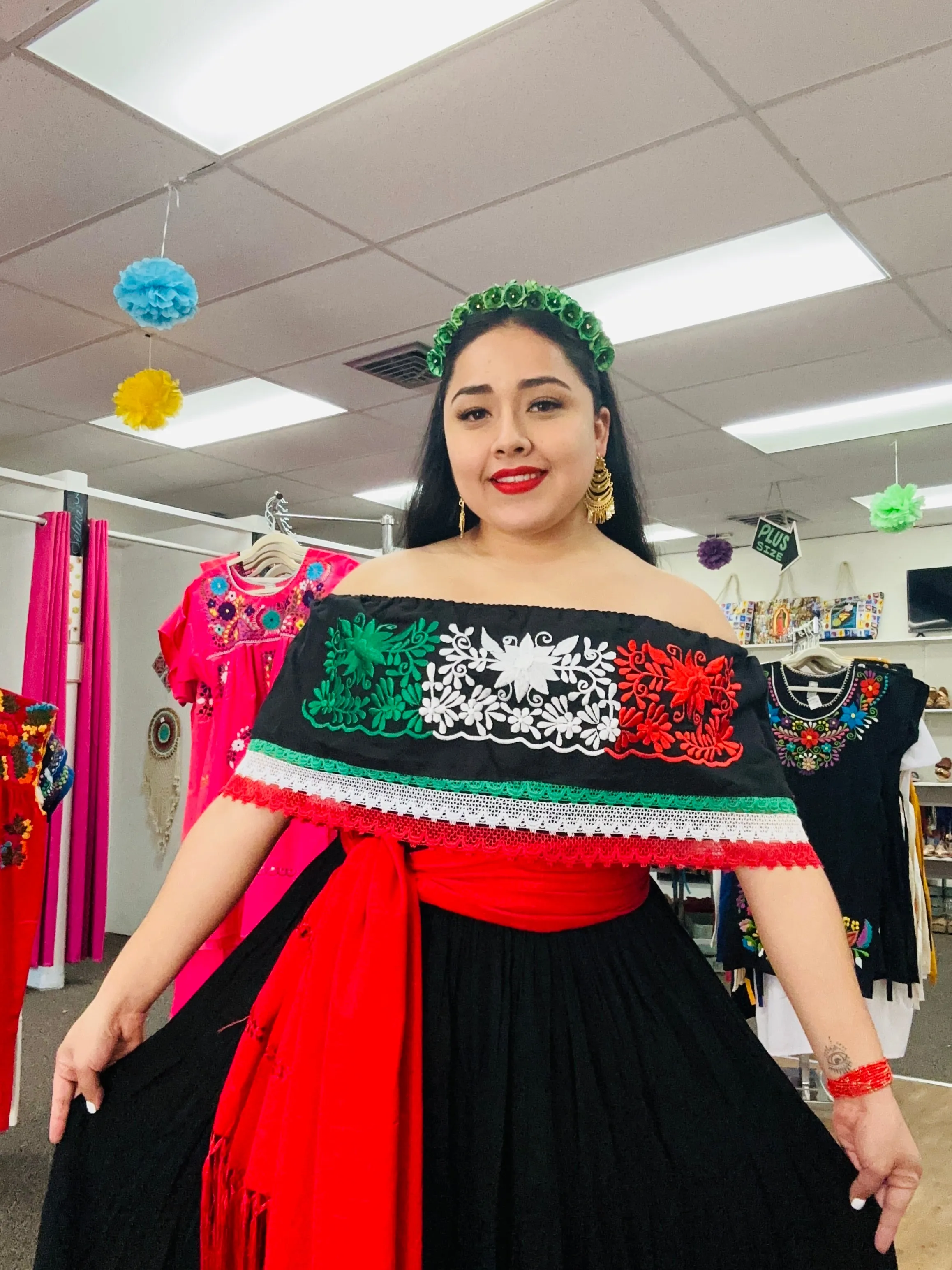 Campesina Tricolor Blouse