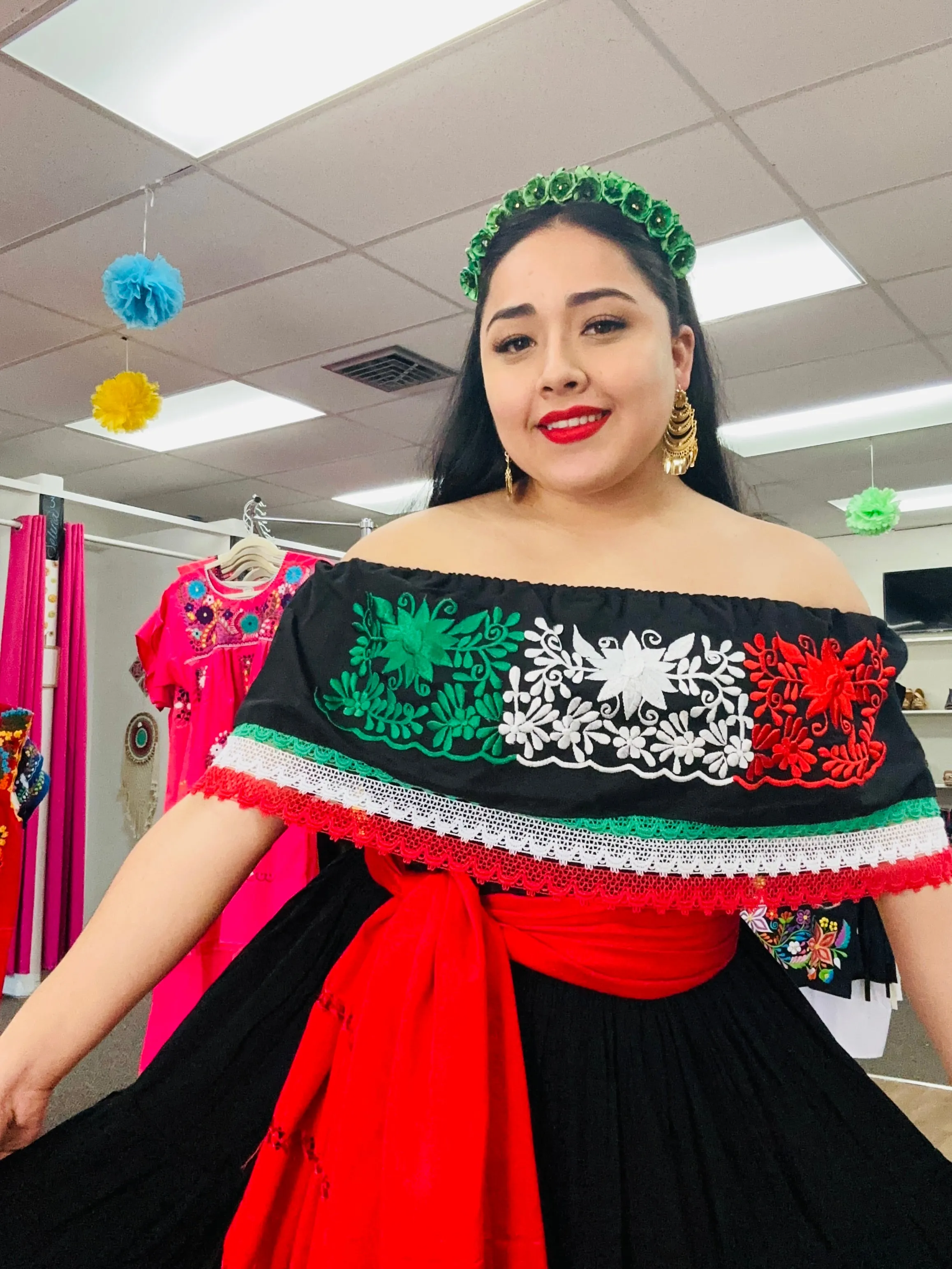 Campesina Tricolor Blouse